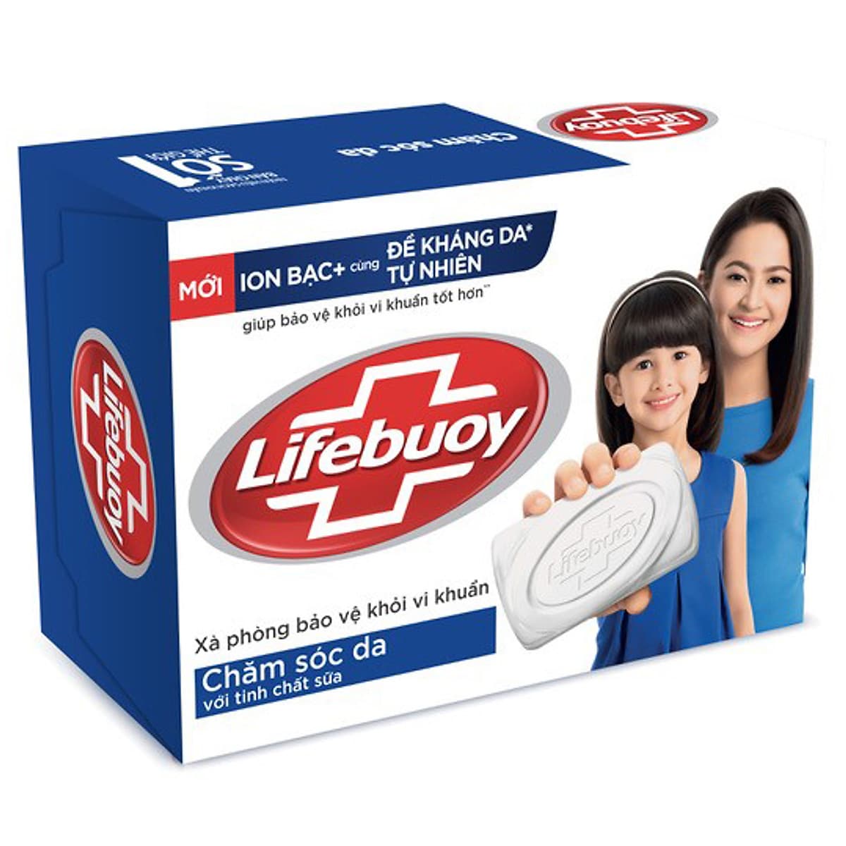 Xà Bông Cục Diệt Khuẩn Lifebuoy Chăm Sóc Da 21126118 (90g)