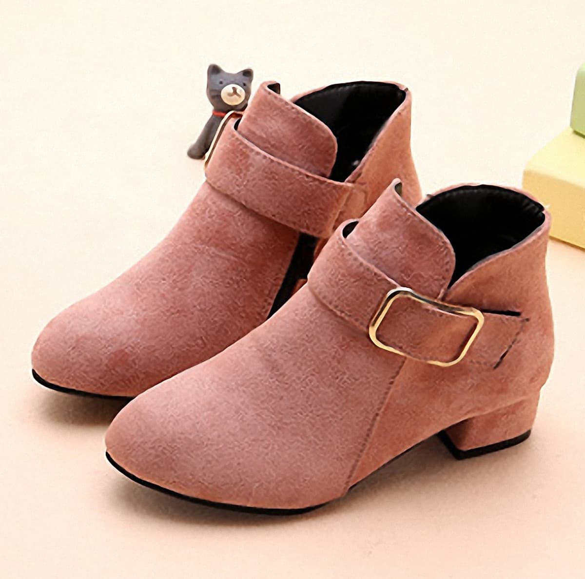 Bốt cho bé gái 3 - 12 tuổi điệu đà và xinh xắn - B7