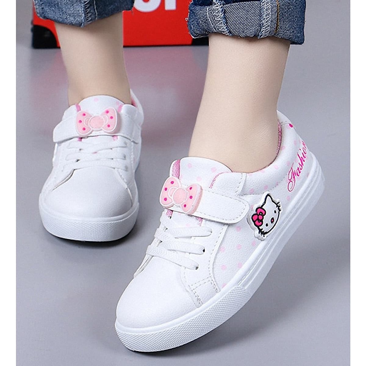 Giày thể thao bé gái từ 4 - 13 tuổi_TS01