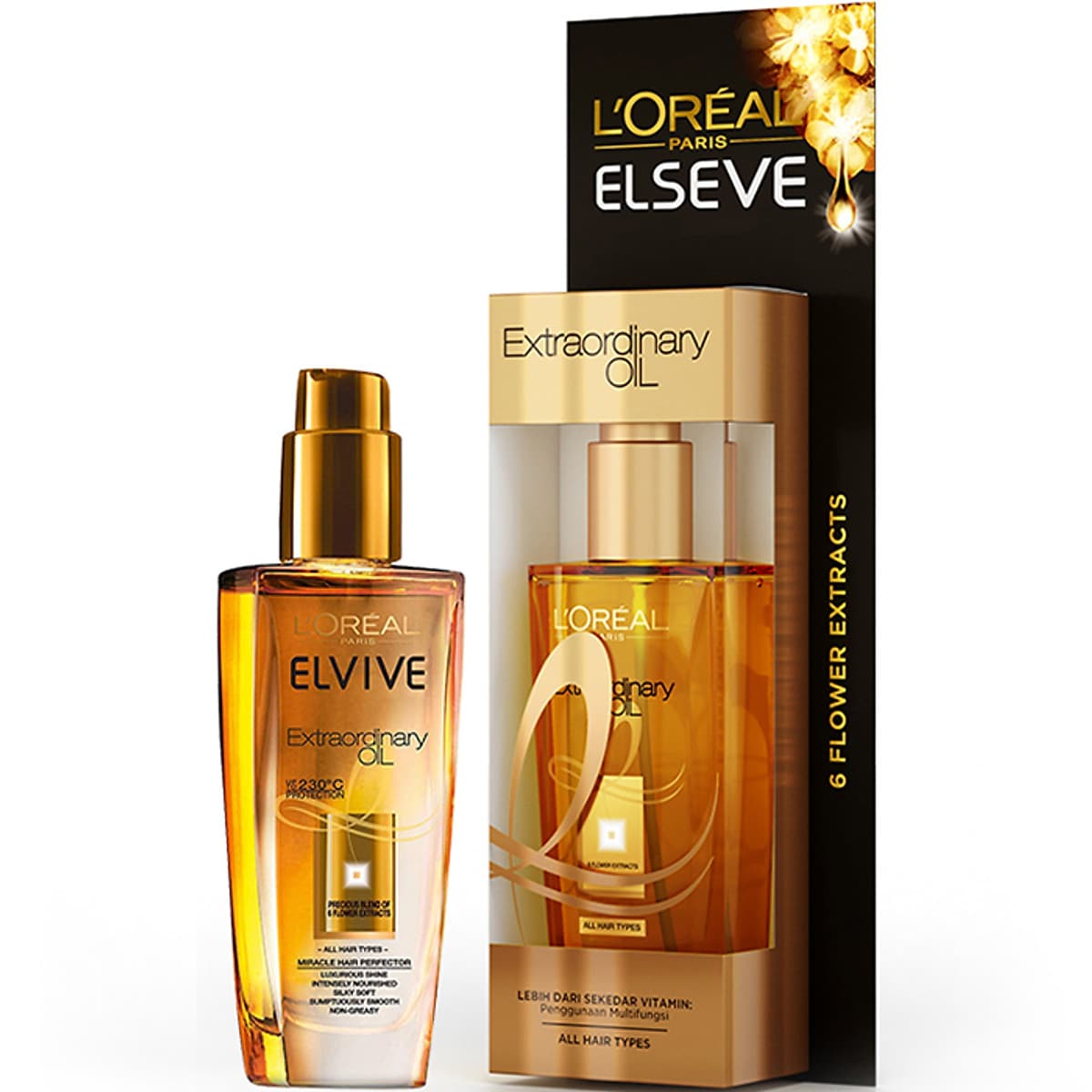 Dầu Dưỡng Tóc L'Oreal Paris Chiết Xuất Tinh Dầu Hoa 100ml