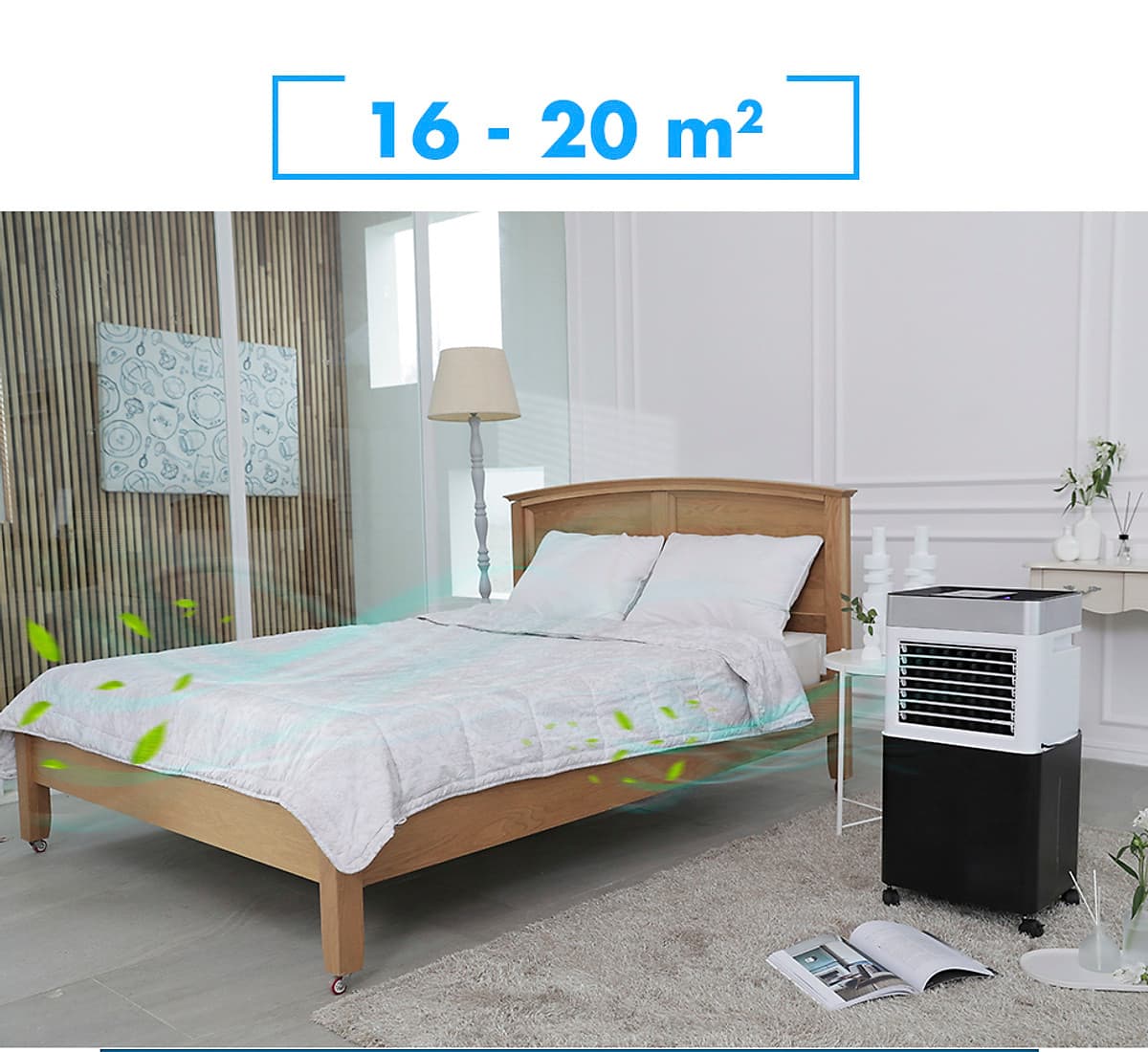 Quạt làm mát không khí Kachi MK158 30L - Hàng chính hãng