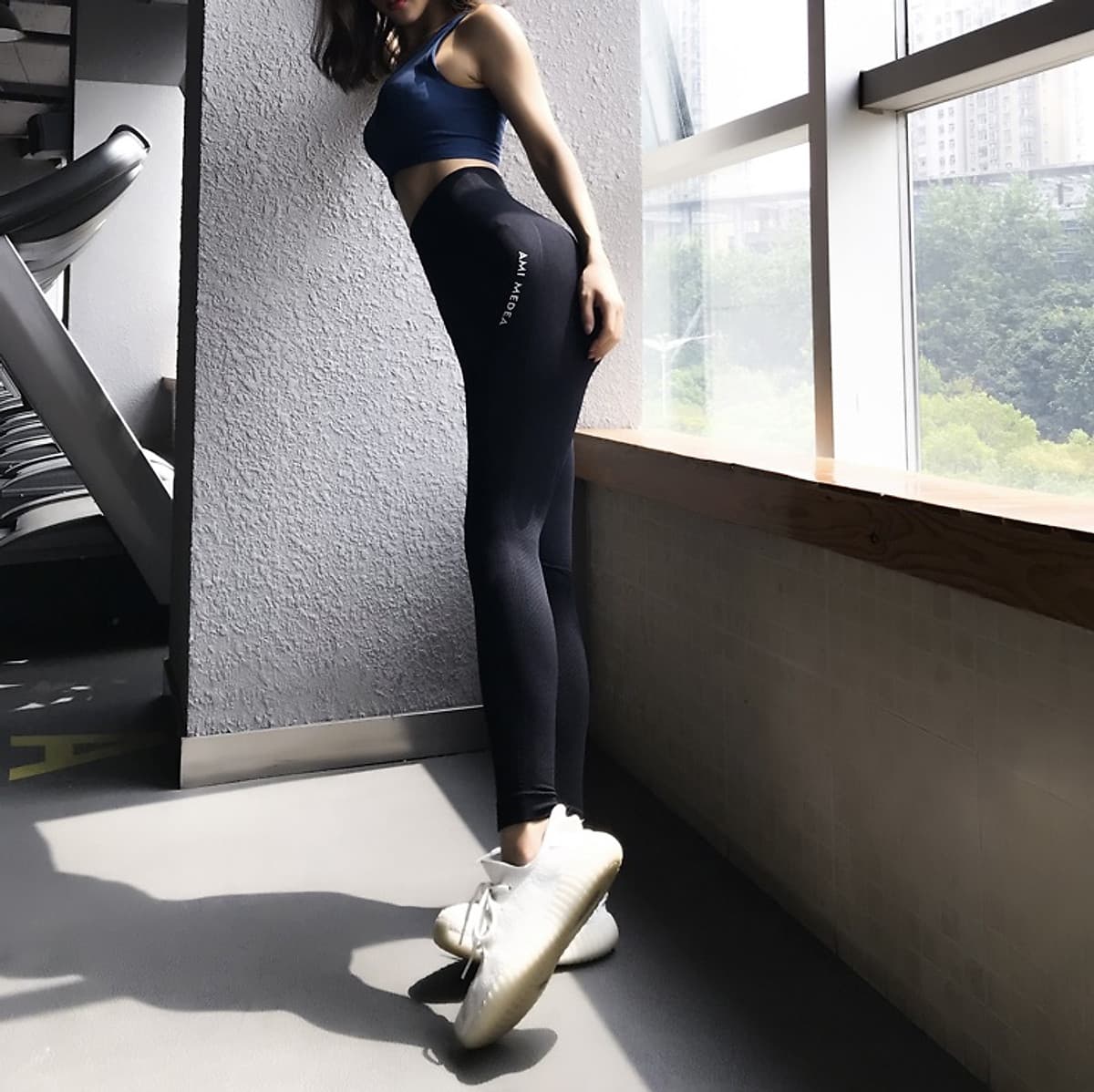 Quần thể thao nữ tập gym yoga lưng cao QS19 cao cấp