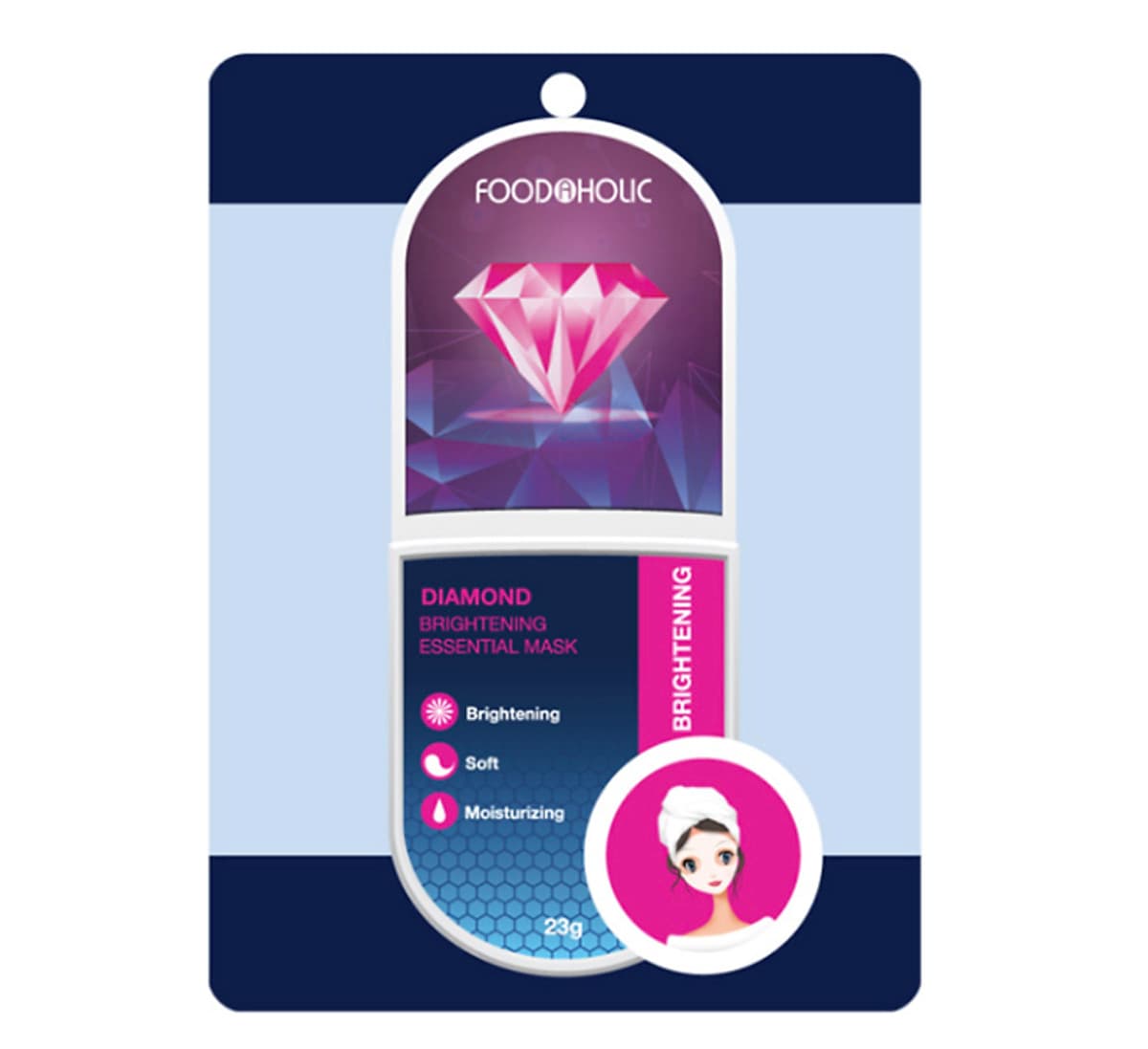 Combo 10 Mặt Nạ Giấy Dưỡng Da Foodaholic Essential Mask 23g x10