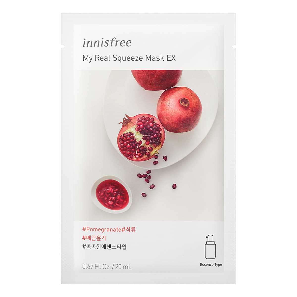 Mặt Nạ Giấy Innisfree My Real Squeeze Mask 20ml