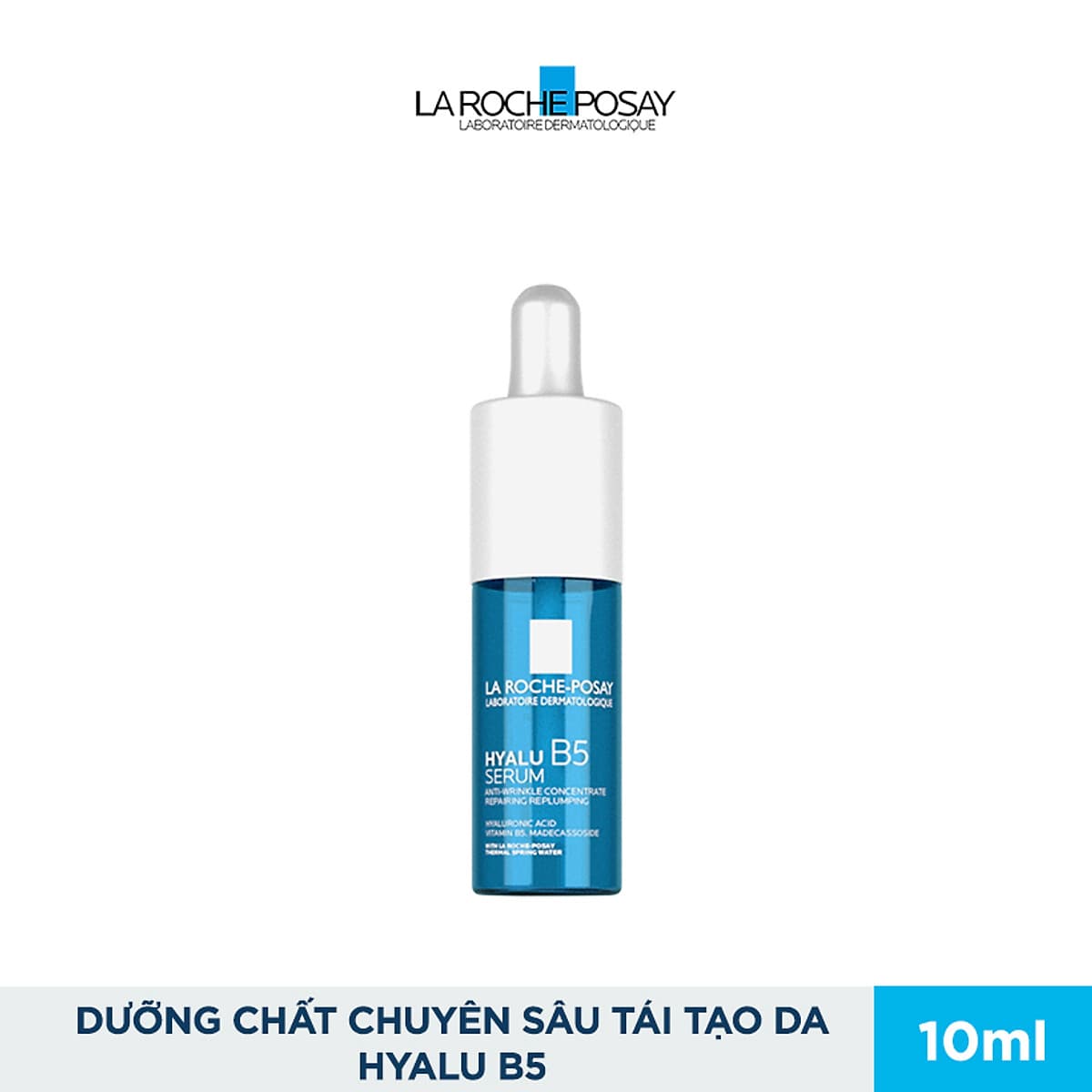 Bộ dưỡng chất chuyên sâu giúp hỗ trợ quá trình tái tạo da La Roche-Posay Hyalu B5 Serum
