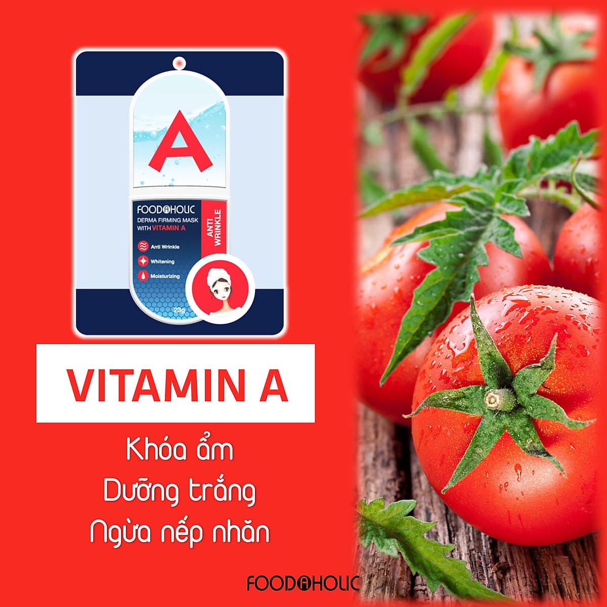 Combo 10 Mặt Nạ Giấy Dưỡng Da Foodaholic Essential Mask 23g x10