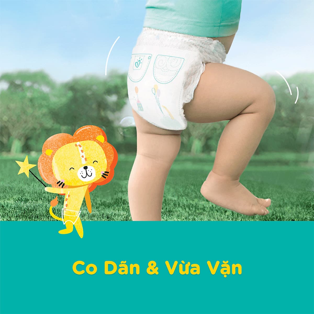 Combo 3 Tã Quần Pampers Điều Hoà Gói Lớn L60 Tặng 1 Túi Nước Giặt Ariel 1.4kg