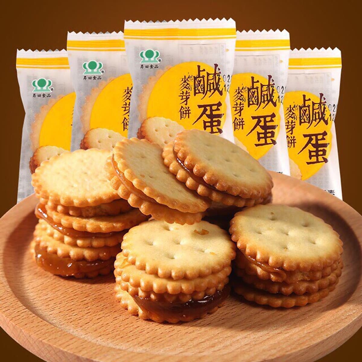 Combo 2 Túi Bánh Quy Trứng Muối Đài Loan 500g