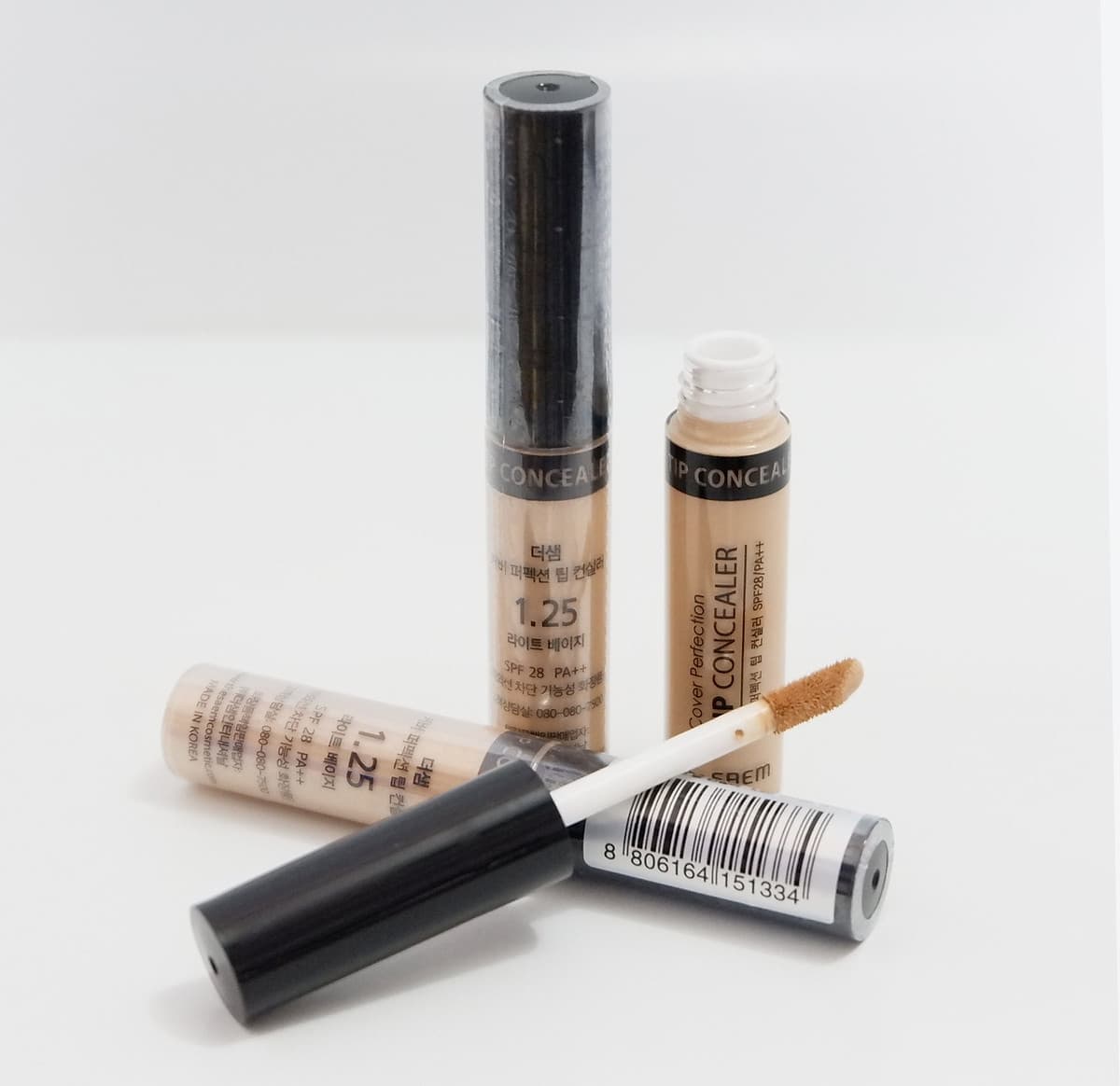 Kem Che Khuyết Điểm The Saem Cover PerfectionTip Concealer (6.5g)