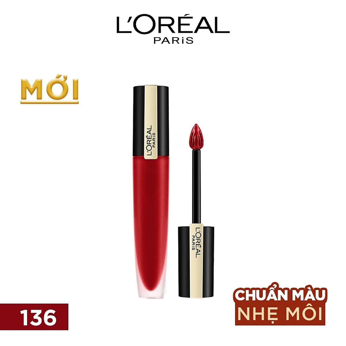 Son kem lì nhẹ môi cao cấp Rouge Signature L'Oreal Paris 7ml