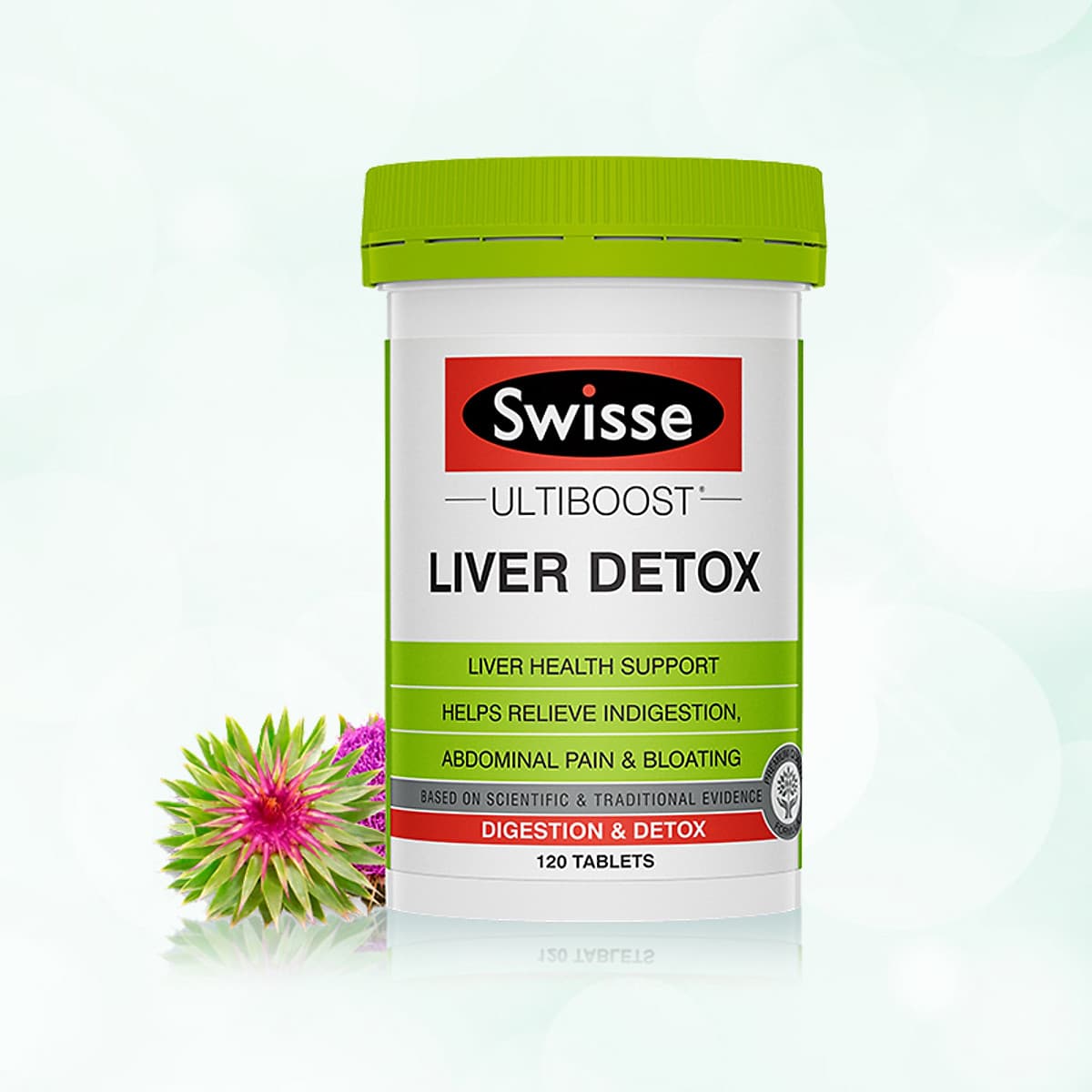 Viên Uống Hỗ Trợ Thải Độc Gan Swisse Liver Detox Úc 120 viên