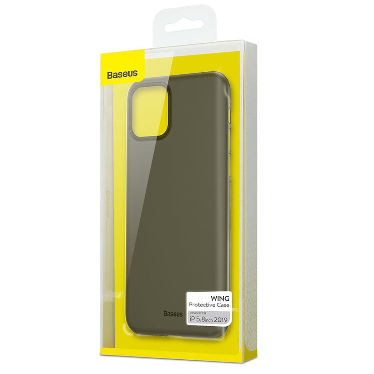 Ốp lưng Baseus Wing Case siêu mỏng, chống bám vân tay cho iPhone 11/Pro/Pro Max - Hàng chính hãng