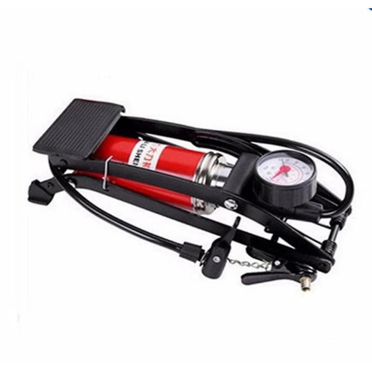 Bơm đạp chân tiện lợi cho xe đạp, xe máy dùng được mọi nơi mọi lúc 