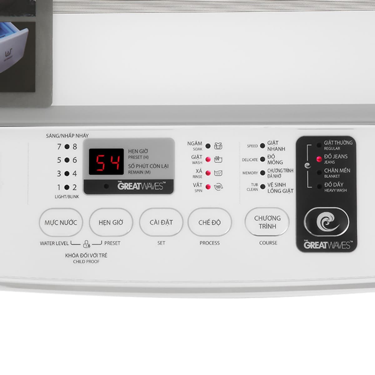 Máy giặt Toshiba 8 kg AW-K900DV(WW) - Chỉ giao HCM