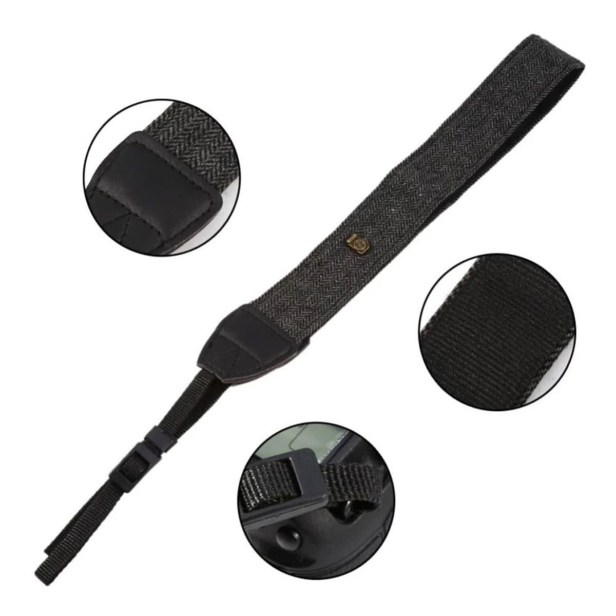 Dây đeo chống mỏi canvas cho máy ảnh - Q00311