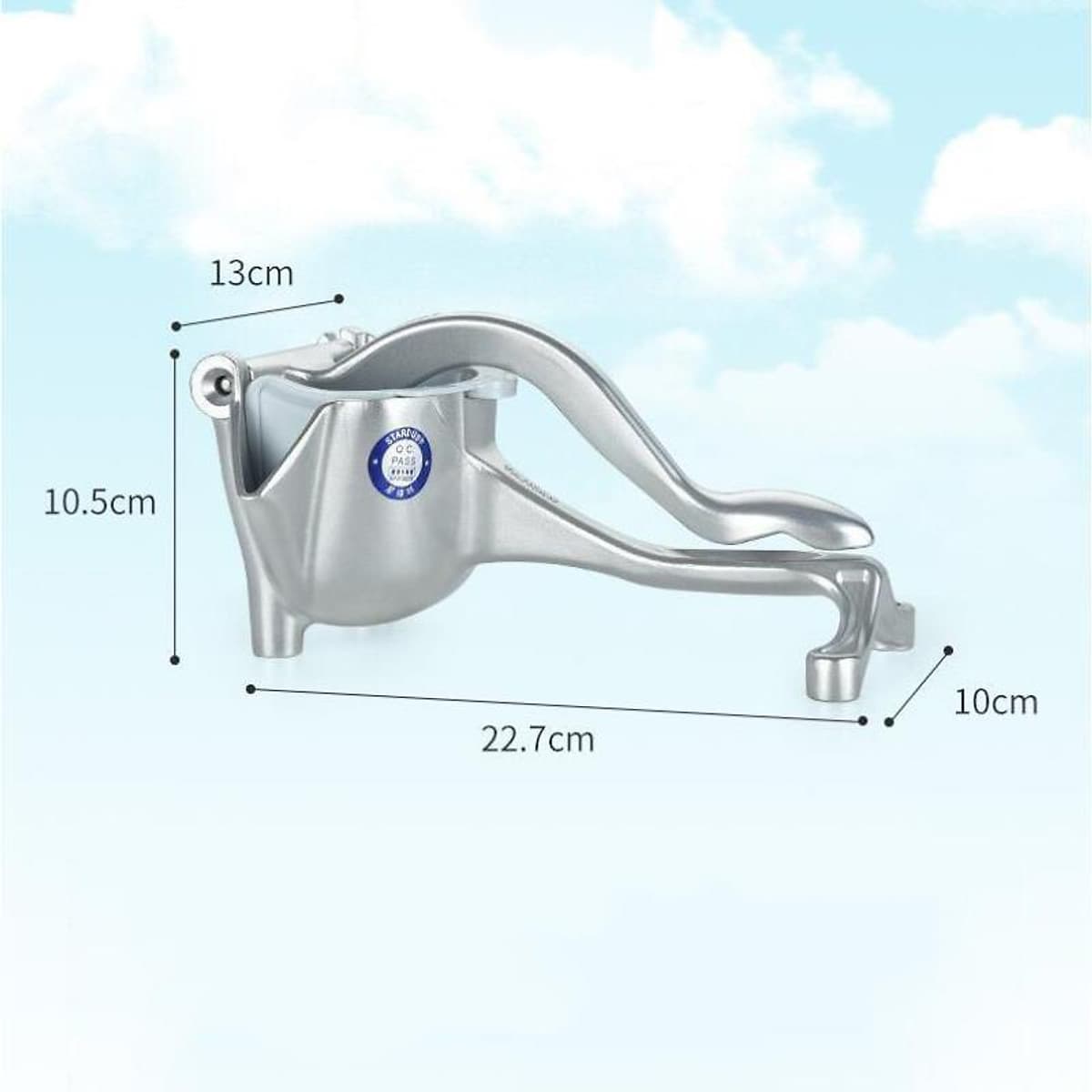 Máy ép trái cây bằng tay FRU-227, Ép táo, lựu, bưởi, dưa, thơm Dụng cụ Ép cam chuyên dụng