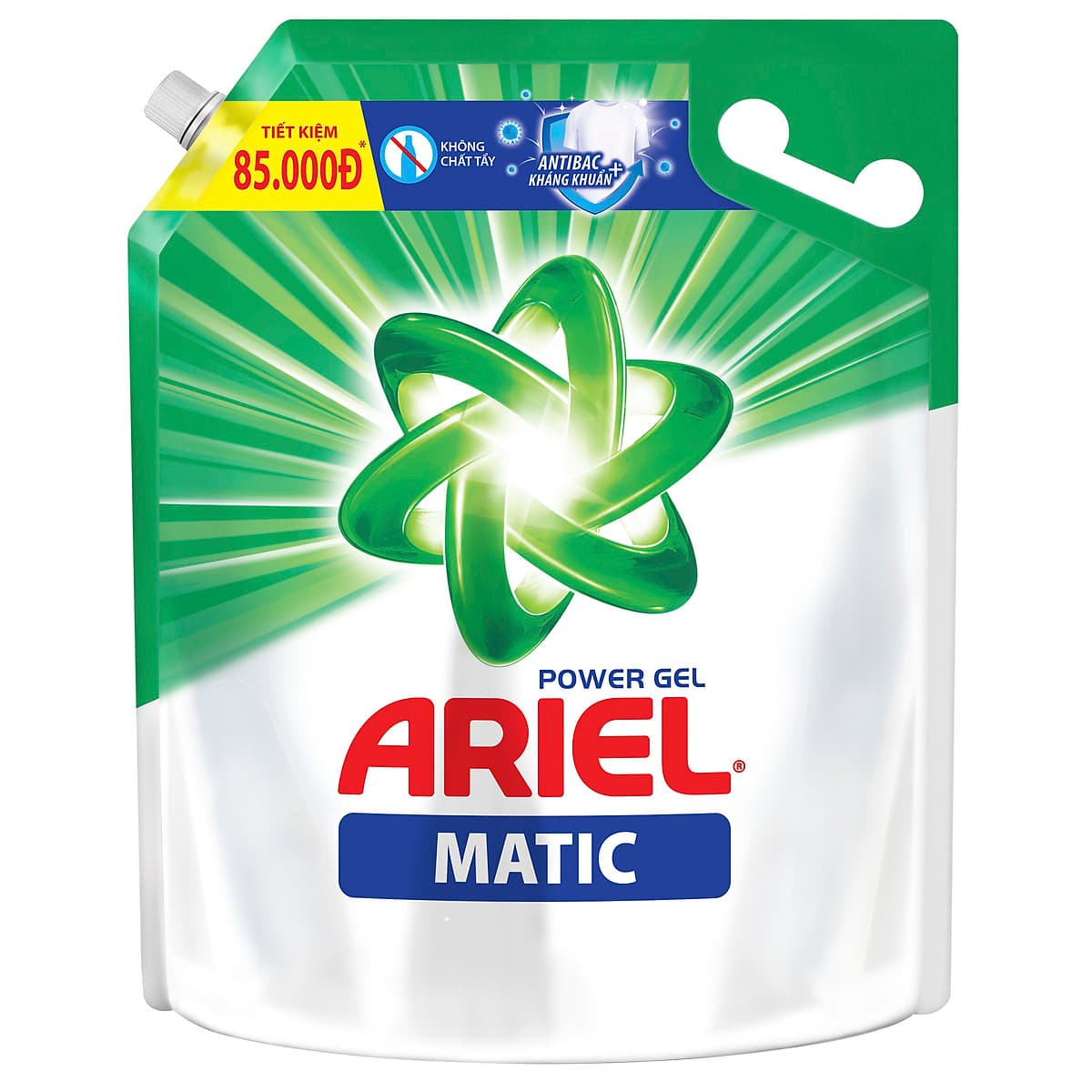 Nước Giặt Ariel Đậm Đặc Dạng Túi 3.6kg