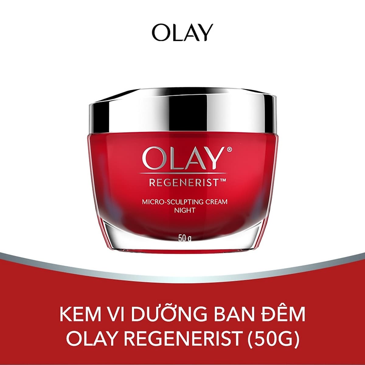 Kem Vi Dưỡng Ban Đêm Olay Regenerist (50G)