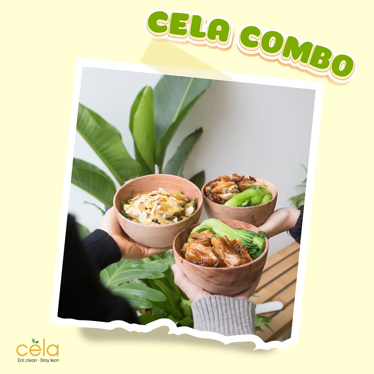 Combo 35 suất ưu đãi của chuỗi cửa hàng celadetox chuyên đồ ăn healthy được thiết kế bởi huấn luyện viên dinh dưỡng 