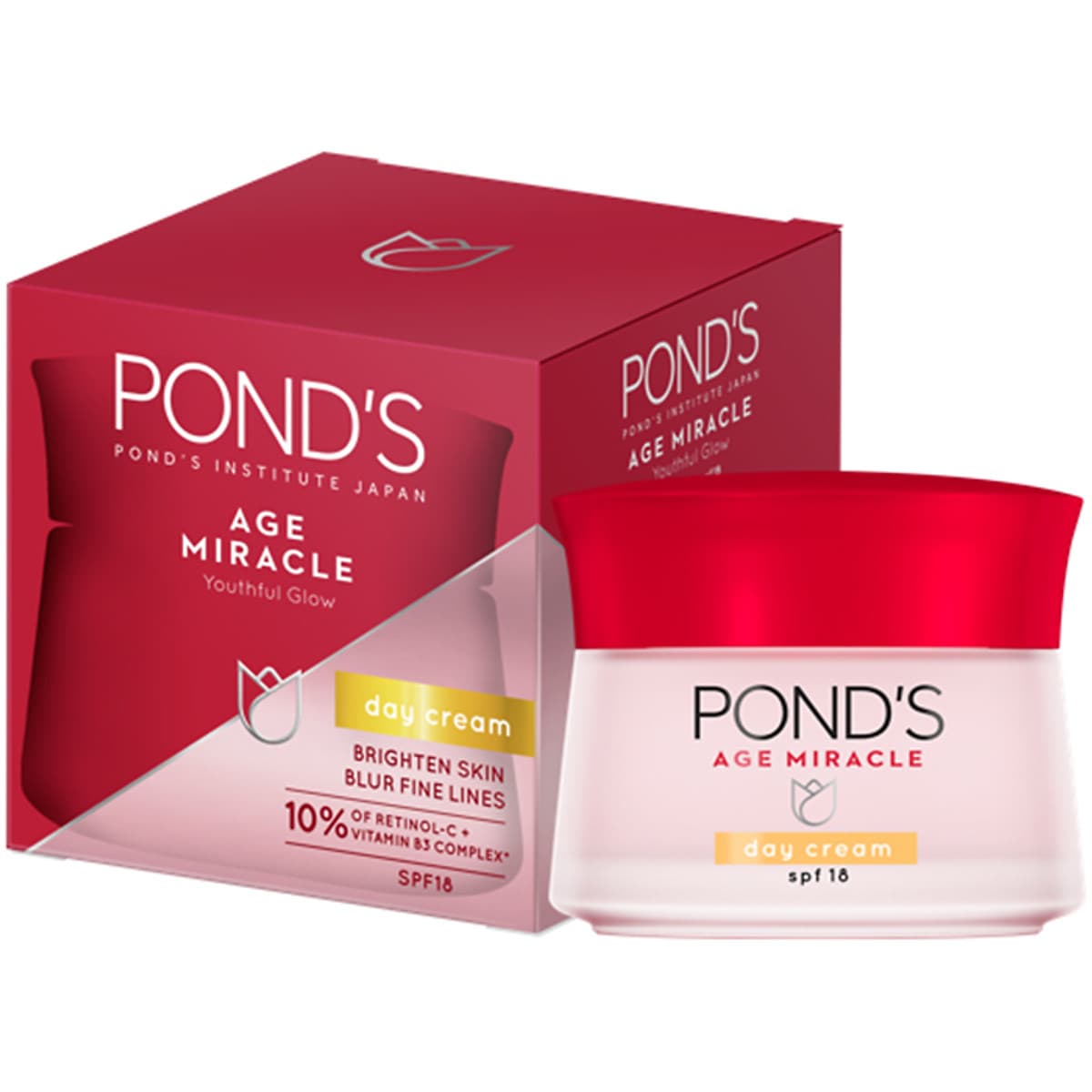 Kem Ngăn Ngừa Lão Hóa Pond's Age Miracle Ban Ngày SPF 18 PA++ (50g)