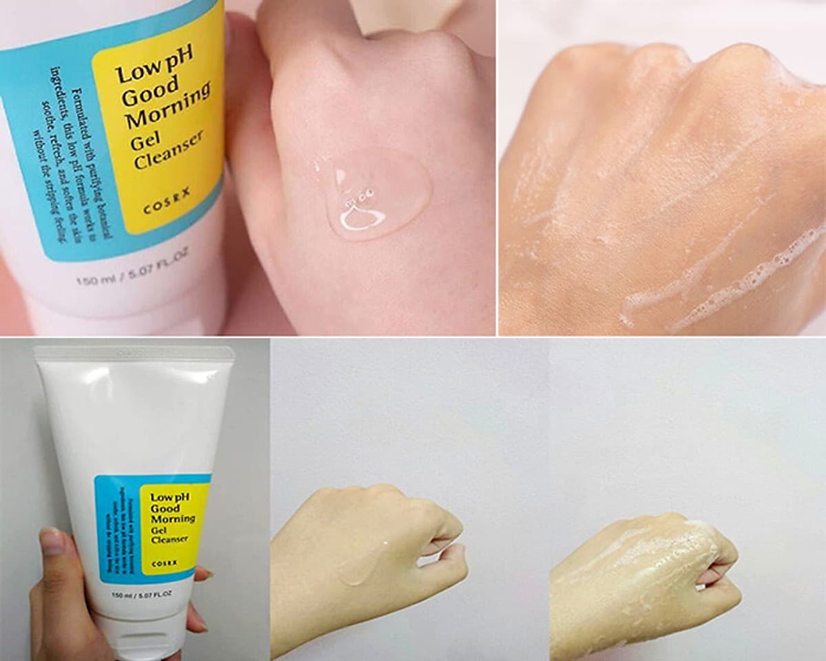 Sữa rửa mặt dịu nhẹ Cosrx Low Ph Good Morning Gel Cleanser