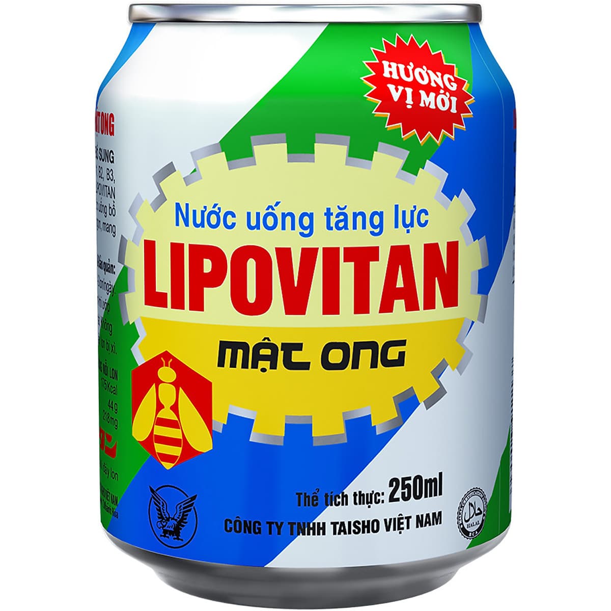 Nước uống tăng lực Lipovitan thùng thường 24 lon (24 x 250ml)