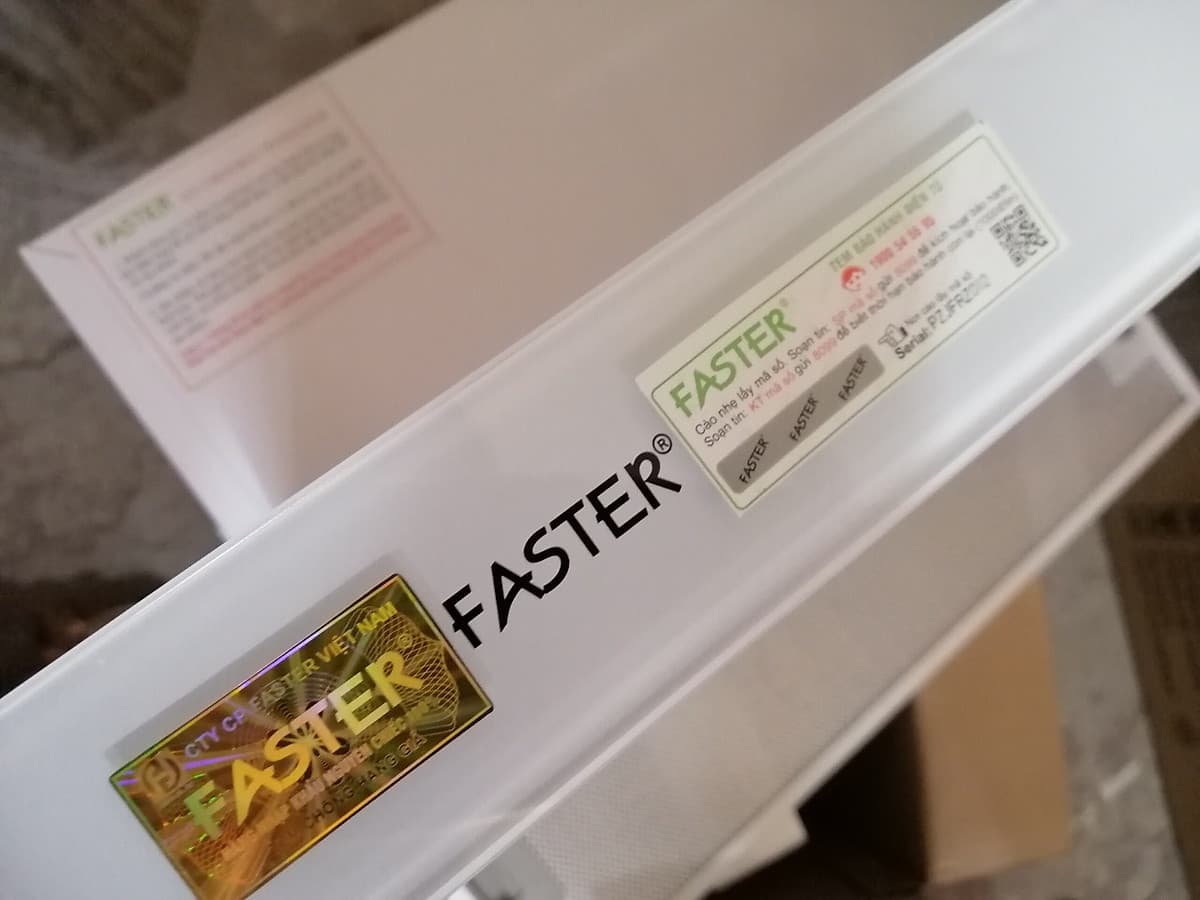 Máy hút mùi Faster SYP 6222, hàng chính hãng
