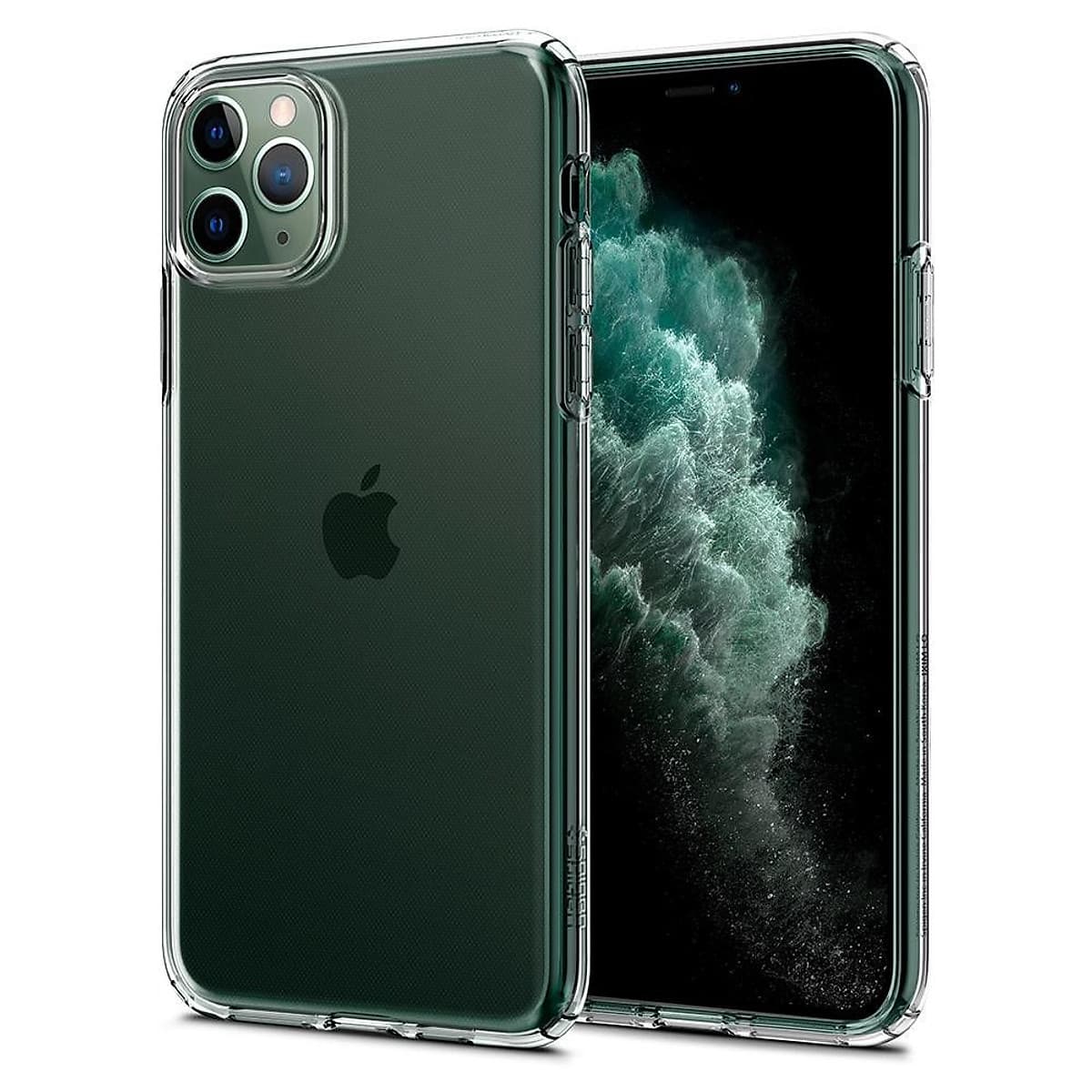 Ốp lưng cho Iphone 11 Pro Max Silicon Vucase trong suốt, chống va đập, chống trầy xước, chống nước, bảo vệ toàn diện - hàng nhập khẩu