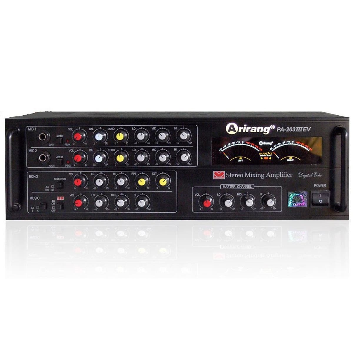 Amply Karaoke Arirang PA-203III EV (Đen) - Hàng chính hãng