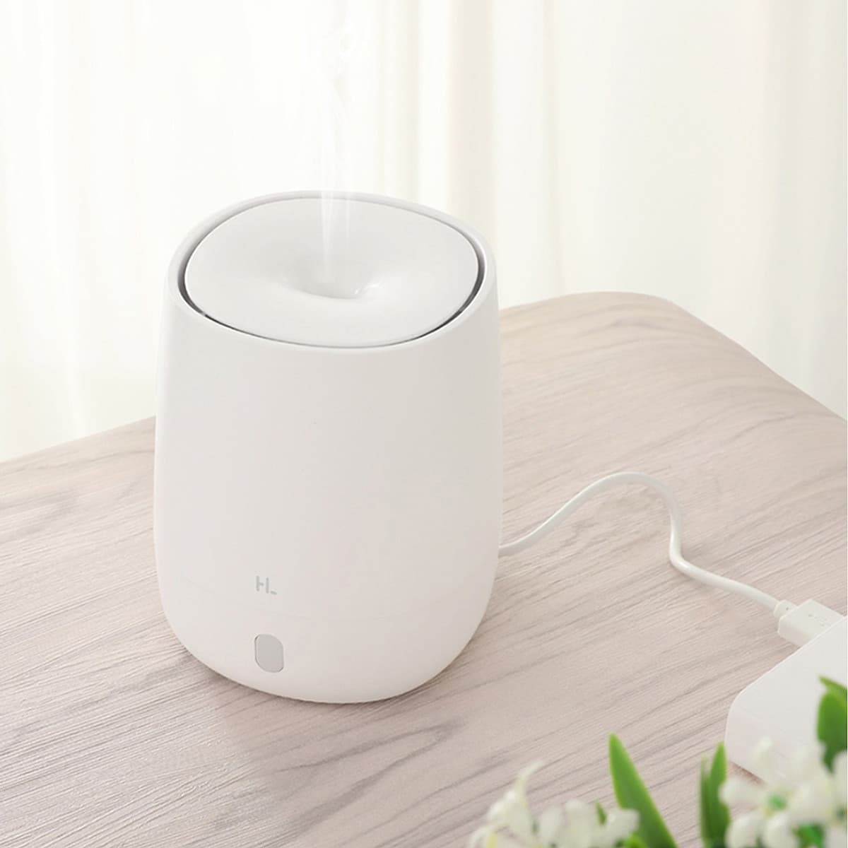 Máy Khuếch Tán Tinh Dầu Kiêm Đèn Ngủ Mini USB Xiaomi HL (120ml)