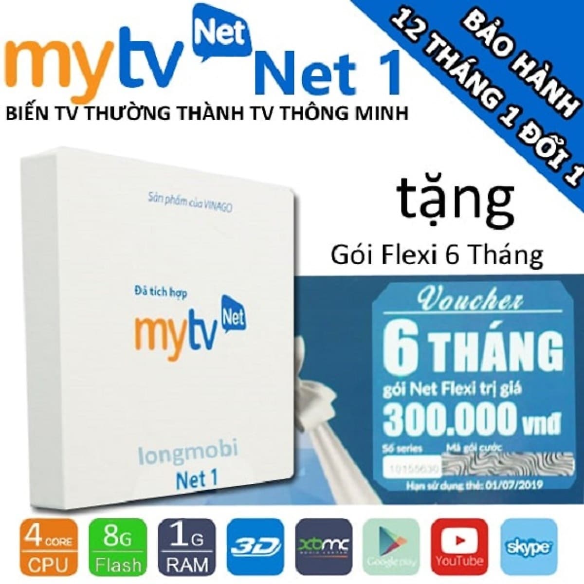 Android My TV Box cao cấp chính hãng VNPT