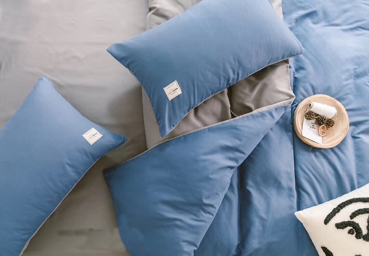 Bộ 4 món chăn ga gối cotton Tici cao cấp TC45 hàng đẹp (set gồm 1 ga, 1 chăn có khóa lồng được ruột, 2 vỏ gối)