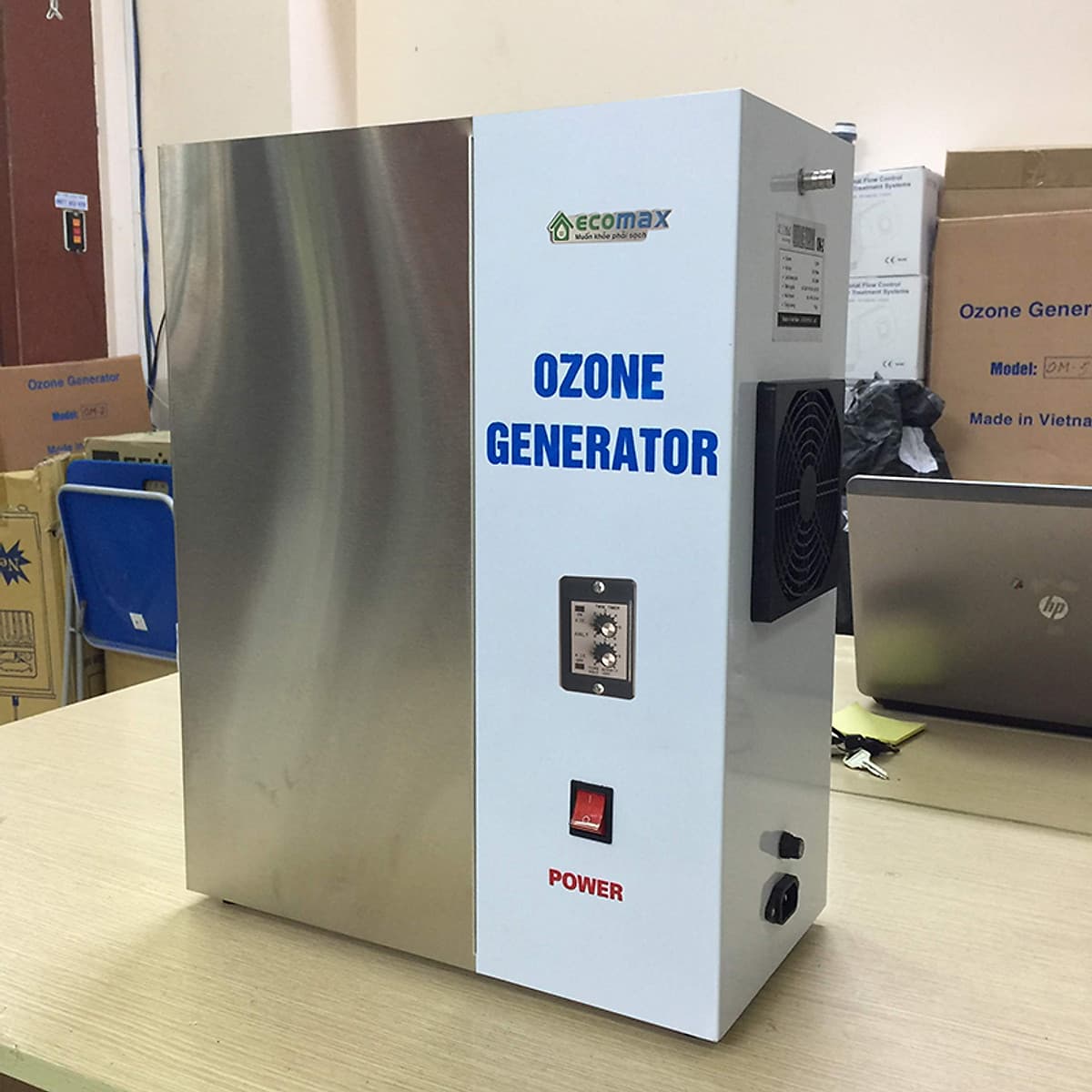 Máy tạo khí ozone diệt khuẩn khử độc Ecomax 2g/h ECO-2 – Hàng chính hãng