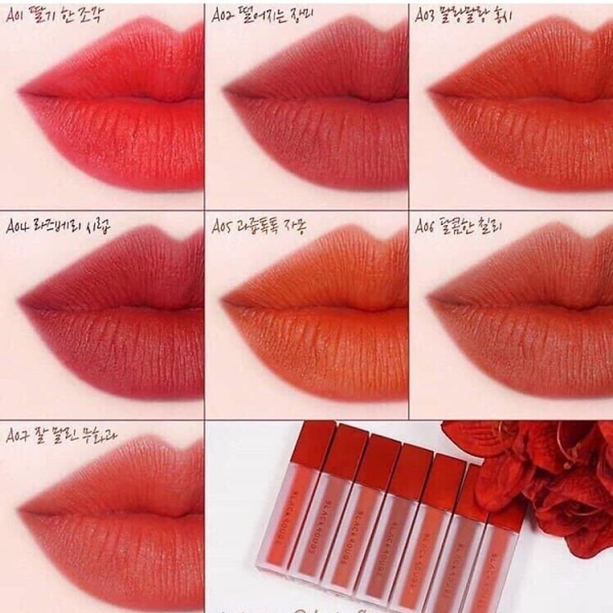 Son Kem Lì Black Rouge Air Fit Velvet Tint – Hàn Quốc