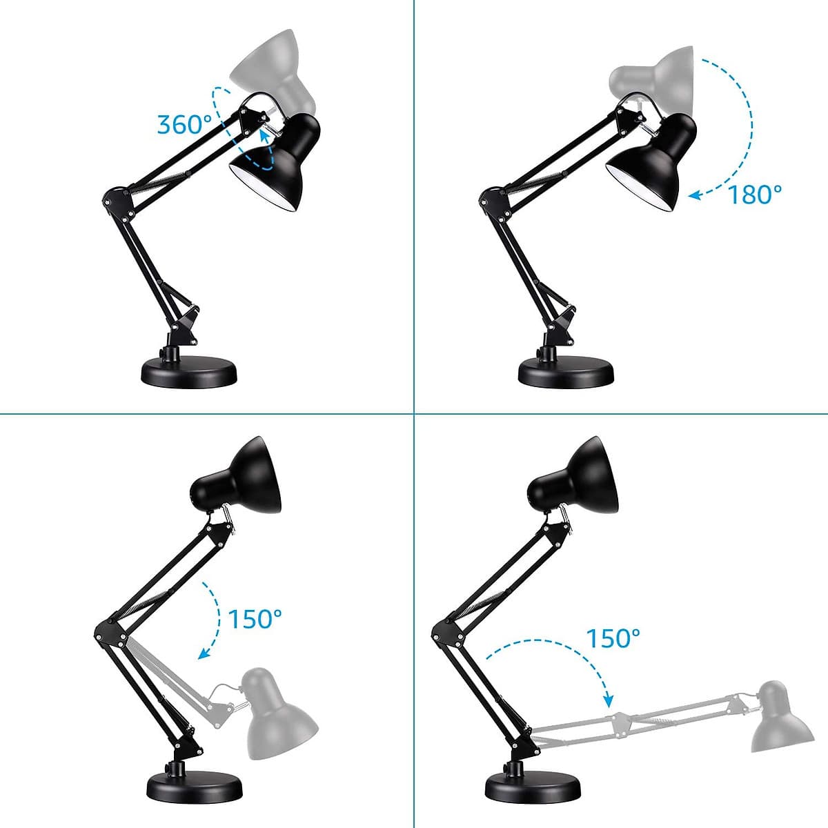 [ĐÃ BAO BỒM Bóng Đèn LED 5W 03 Chế Độ Ánh Sáng Vàng/Trắng/Ấm] Đèn Học Làm Việc Đọc Sách Để Bàn Pixar Chống Cận Thị Bảo Vệ Mắt - Hàng Chính Hãng eLights