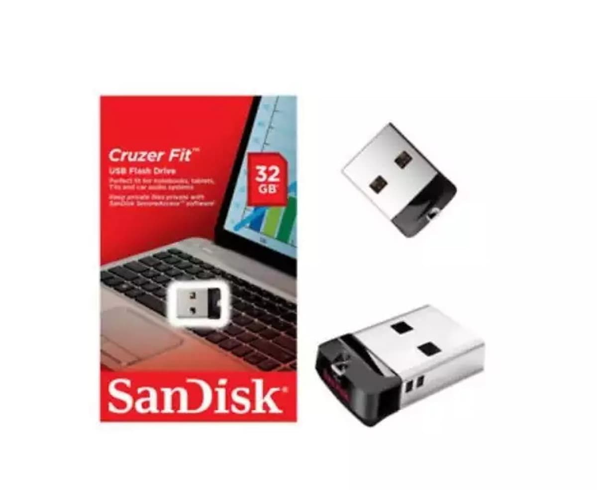 USB 2.0 SanDisk CZ33 Cruzer Fit Flash Drive (SDCZ33-G35) - Hàng Chính hãng