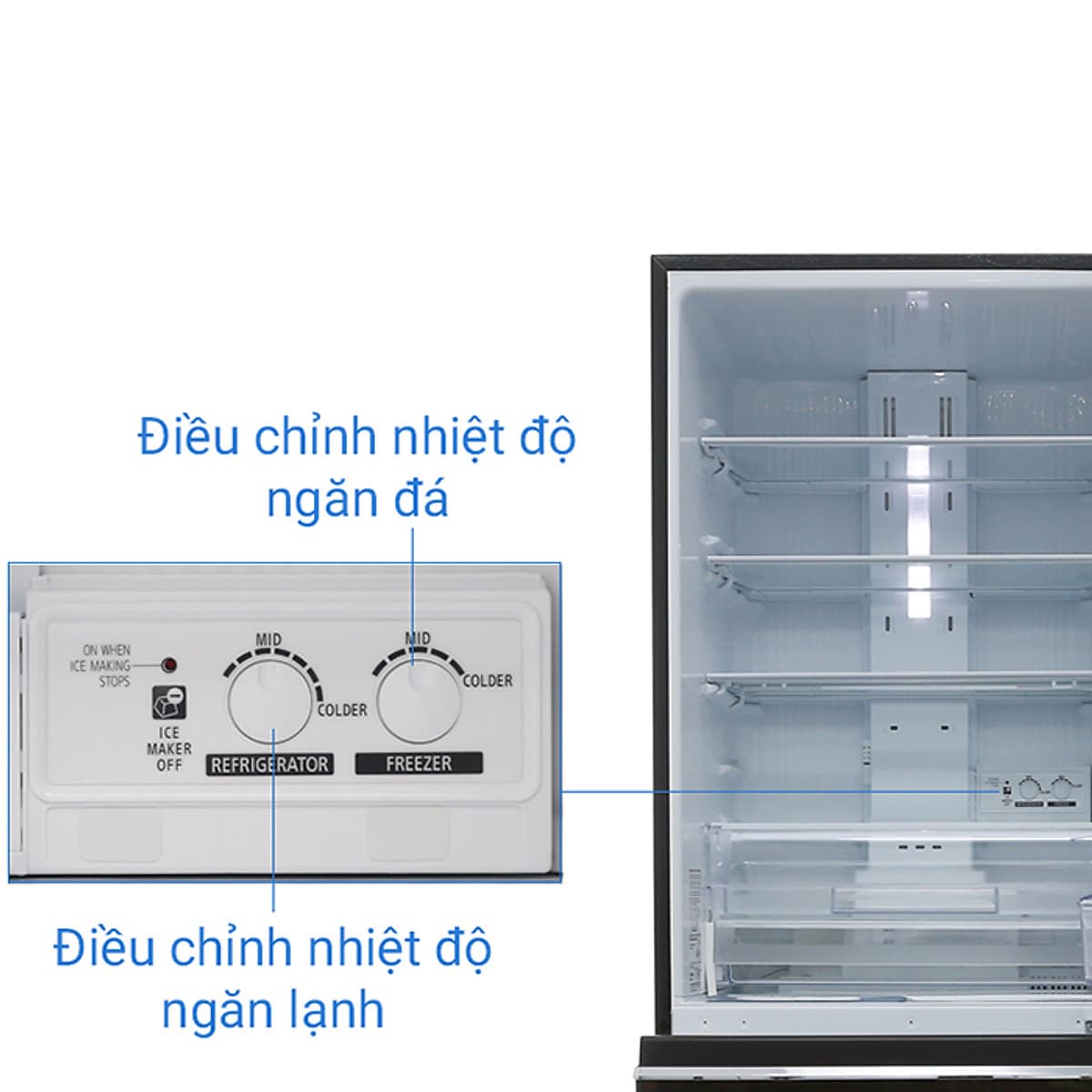 Tủ Lạnh Inverter Mitsubishi MR-CX46EJ (358L) - Hàng chính hãng