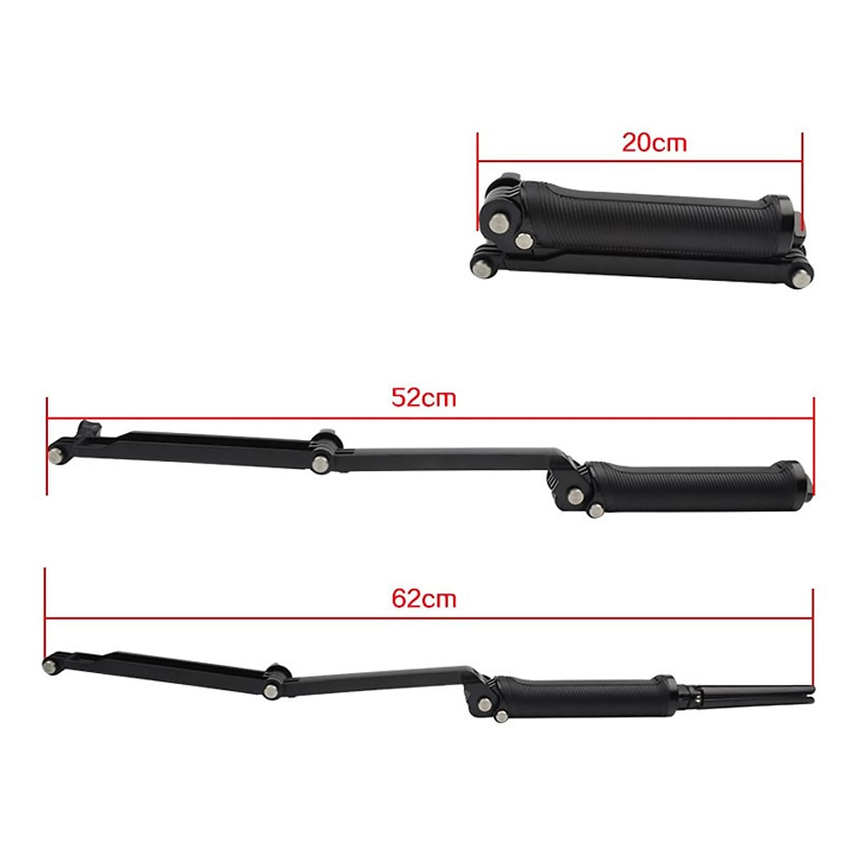 Gậy 3 khúc monopod cho GoPro Hero