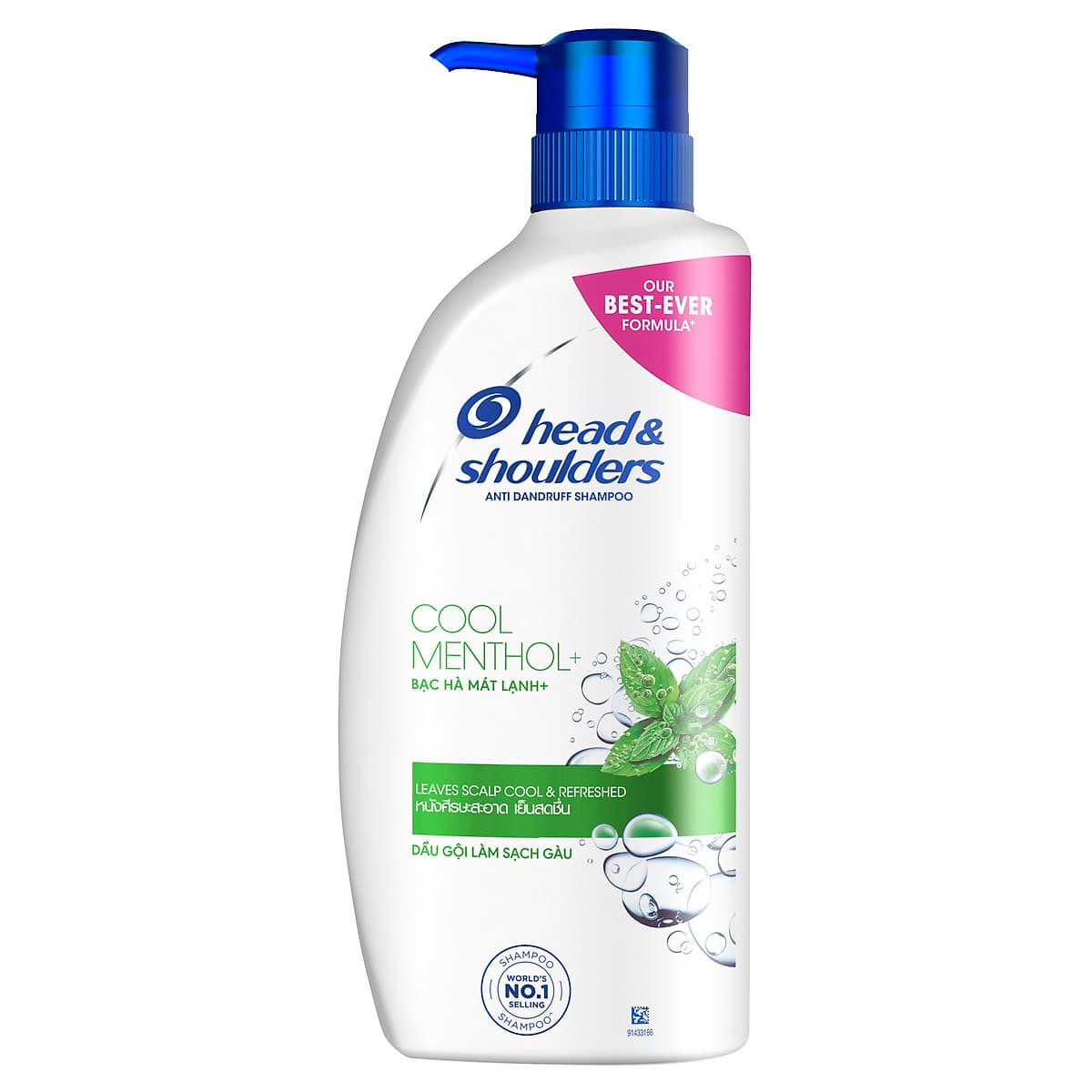 Dầu Gội Head Và Shoulders Bạc Hà Mát Lạnh (850ml)