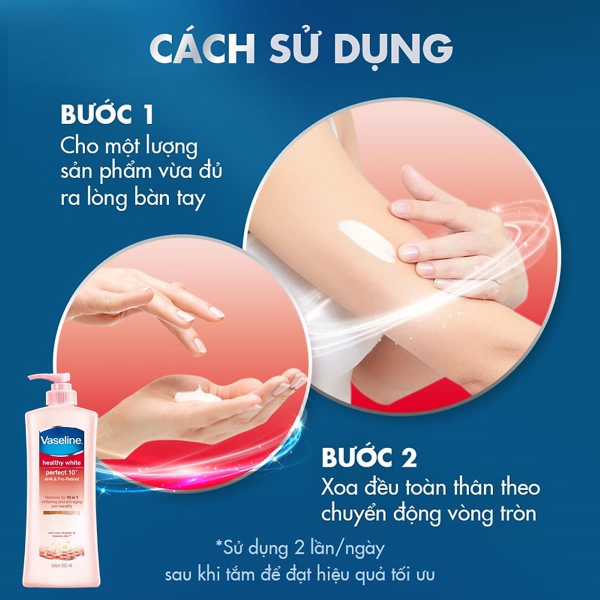 Sữa Dưỡng Thể Vaseline Perfect 10 Trong 1 32015363 (350ml)