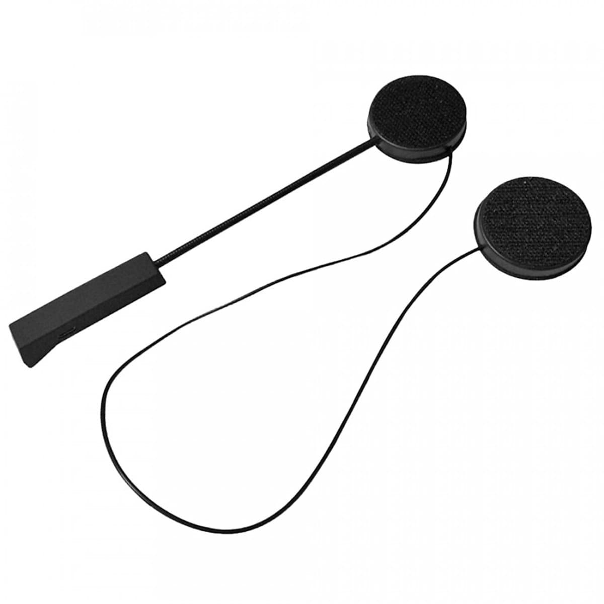 Tai Nghe Không Dây Gắn Nón Bảo Hiểm Có Mic Đen