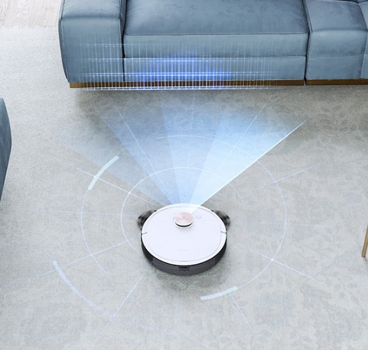 Robot hút bụi lau nhà Deebot Ozmo T8 - PHIÊN BẢN QUỐC TẾ- TIÊU CHUẨN CE CHÂU ÂU - Hàng Chính Hãng