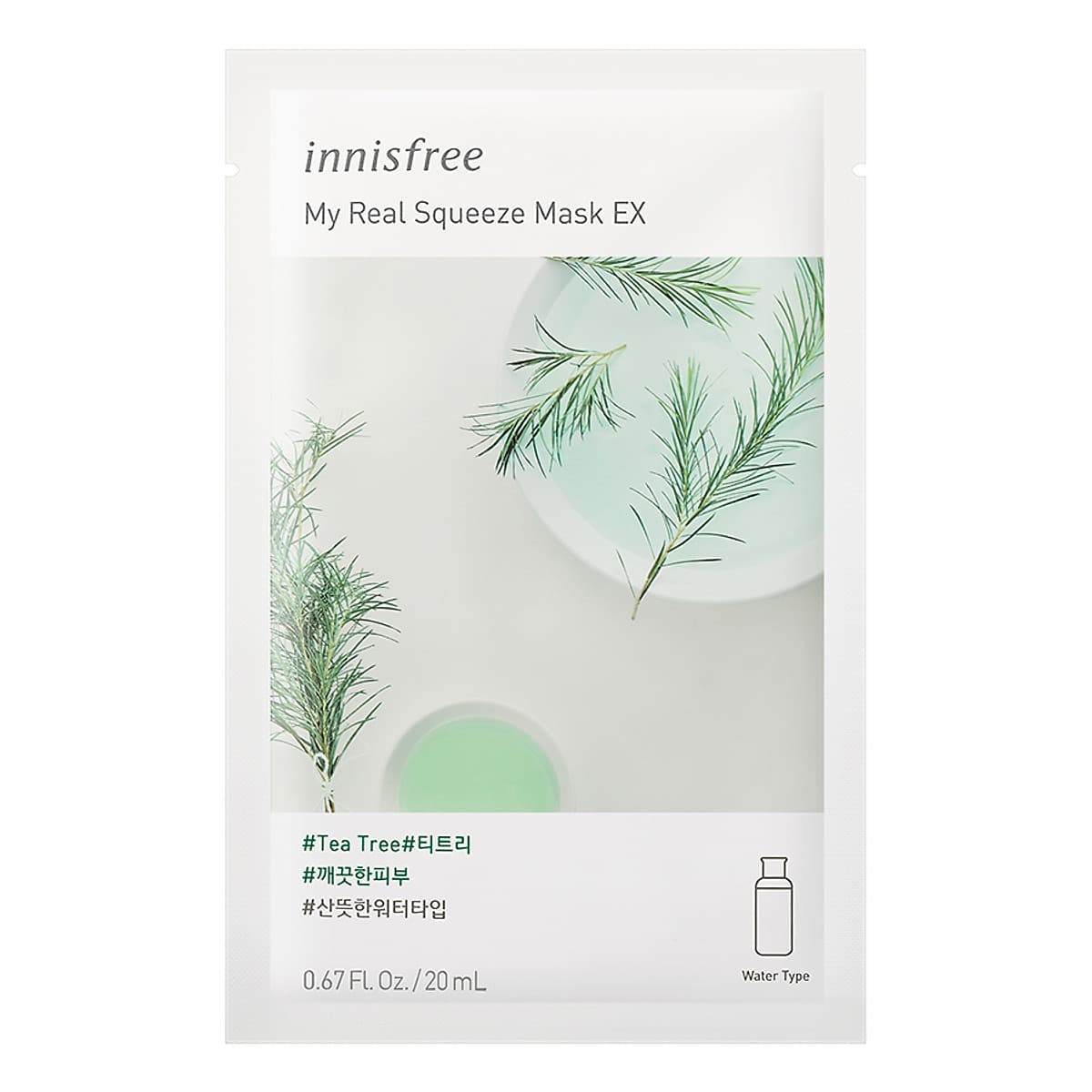Mặt Nạ Giấy Innisfree My Real Squeeze Mask 20ml