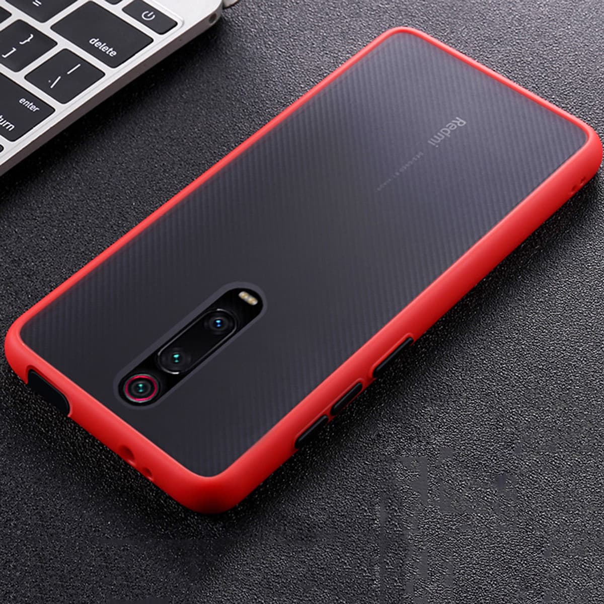 Ốp lưng cho Xiaomi Mi 9T / Redmi K20 trong nhám viền màu