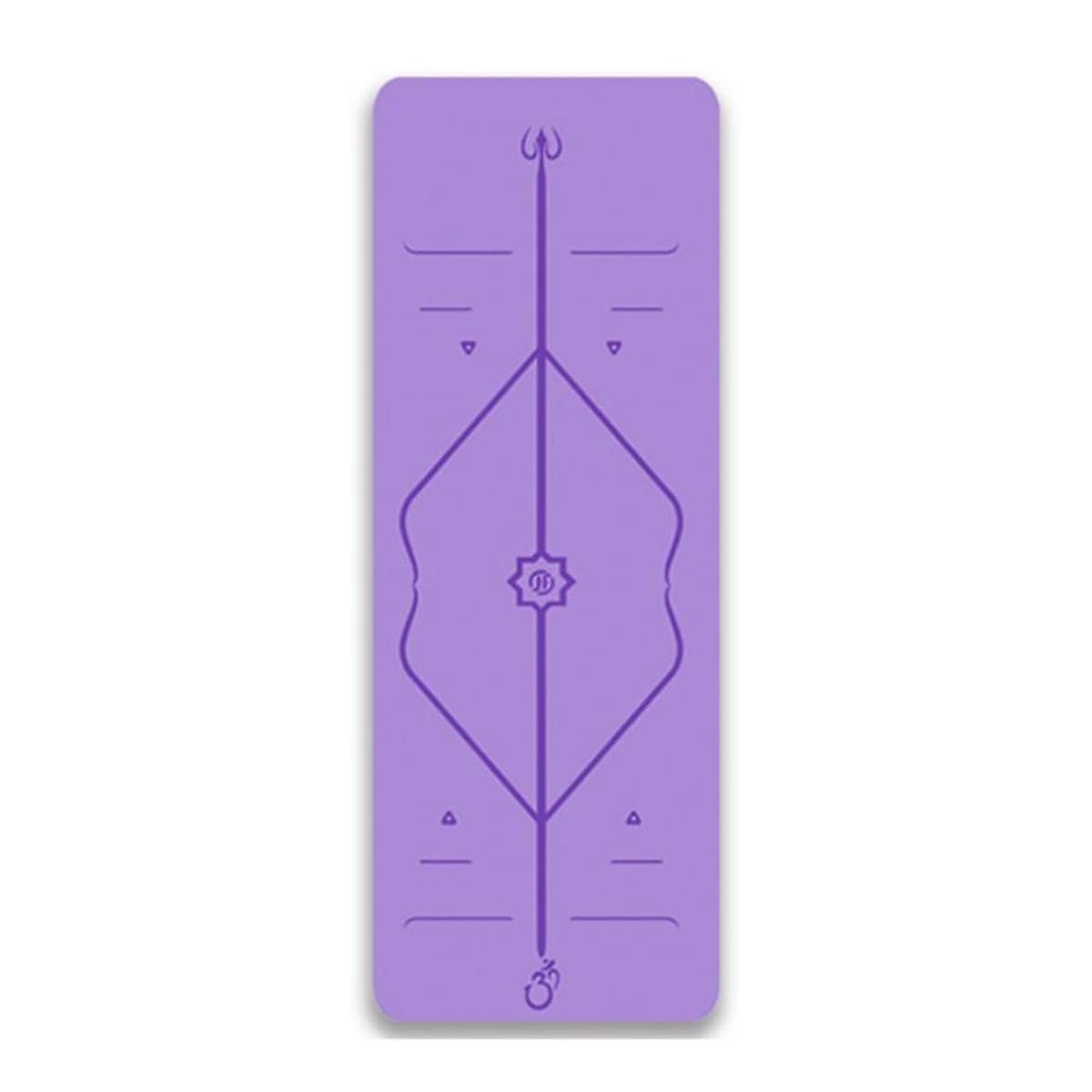Thảm Tập Yoga Định Tuyến Da PU Cao Cấp Amalife + Túi Đựng Thảm Tập Yoga Định Tuyến + Dây Buộc Thảm Tập Yoga Định Tuyến