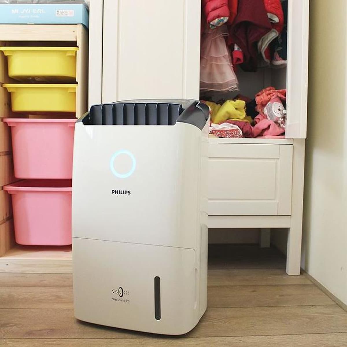 Máy hút ẩm tích hợp lọc không khí thông minh trong nhà cao cấp Philips DE5206/00 - Hàng nhập khẩu