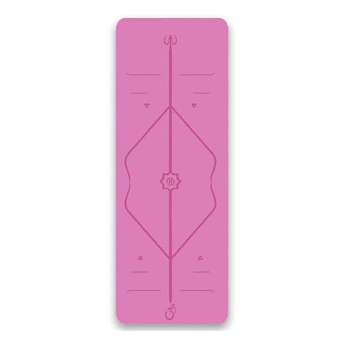Combo Thảm Tập Yoga Định Tuyến YogaLink PU cao cấp + túi đựng thảm và dung dịch vệ sinh