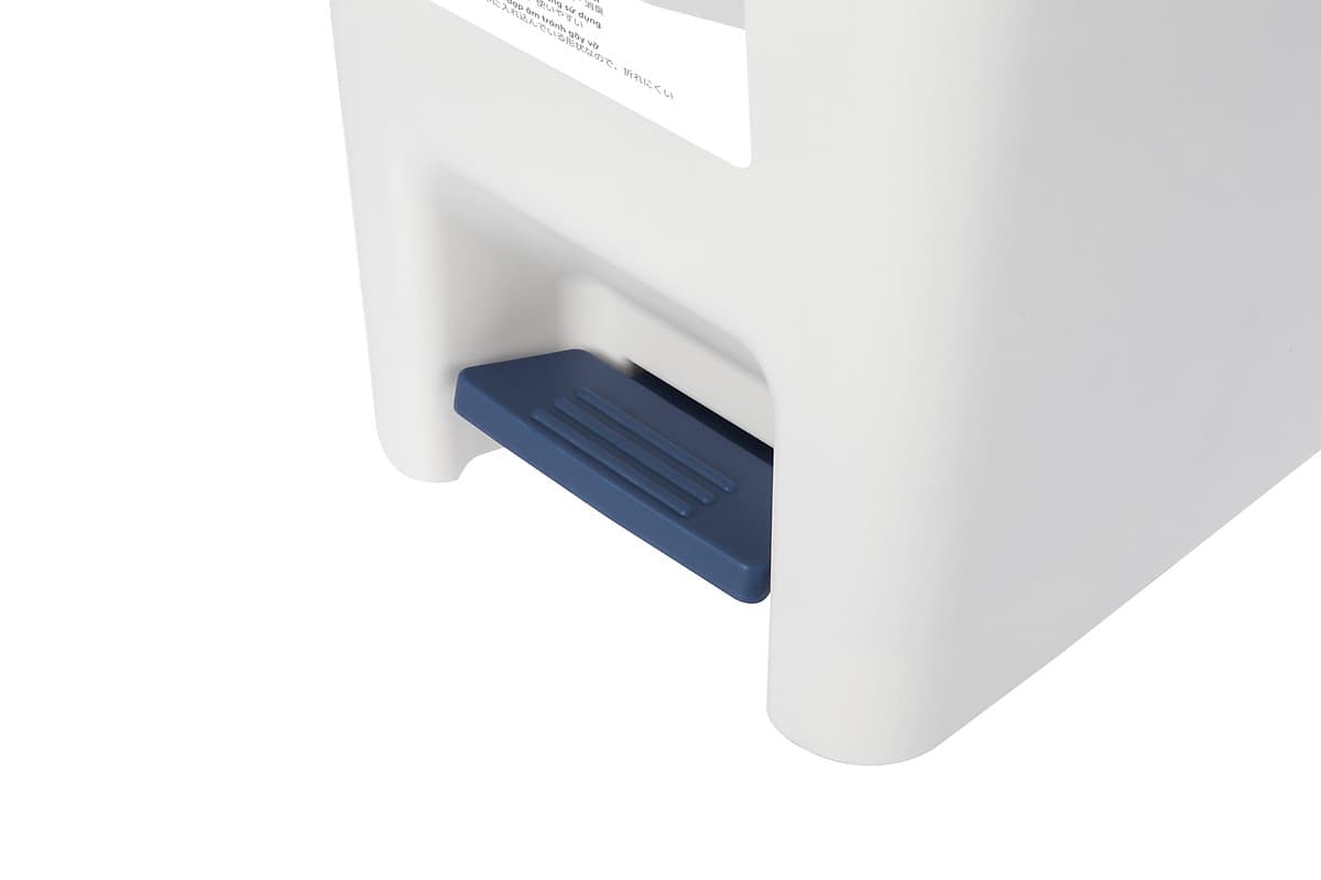 Thùng rác đạp chữ nhật Hiro 20L