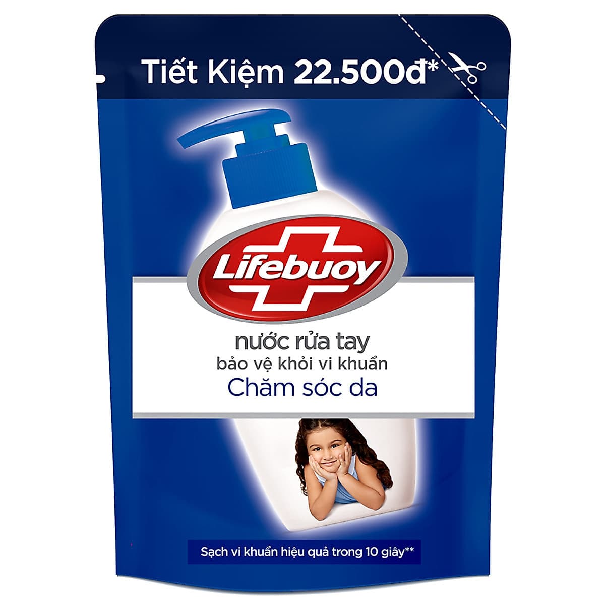 Nước Rửa Tay Diệt Khuẩn Lifebuoy Chăm Sóc Da 21165430 (450g)