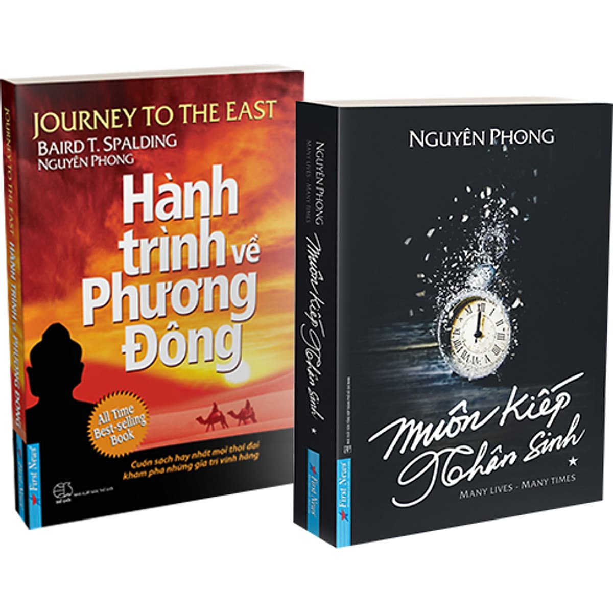 Combo 2 Cuốn : Muôn Kiếp Nhân Sinh + Hành Trình Về Phương Đông